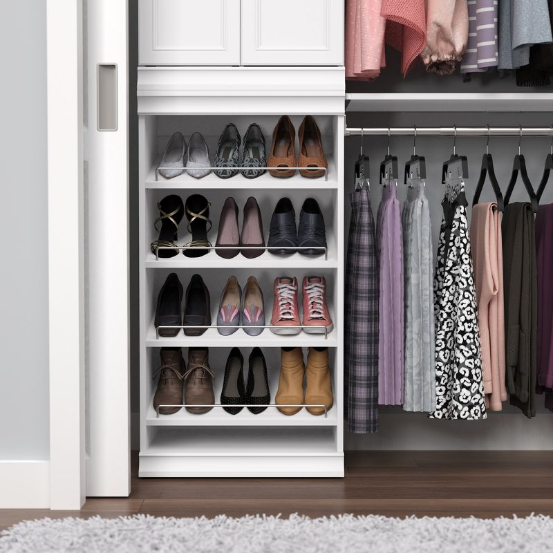 ClosetMaid Modular Storage 12-Pair Shoe Shelf Unit - ClosetMaid