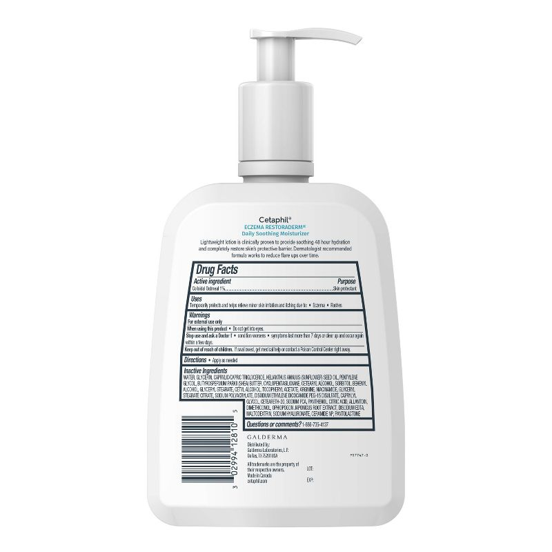 Cetaphil Eczema Restoraderm Daily Soothing Moisturizer- 16 fl oz