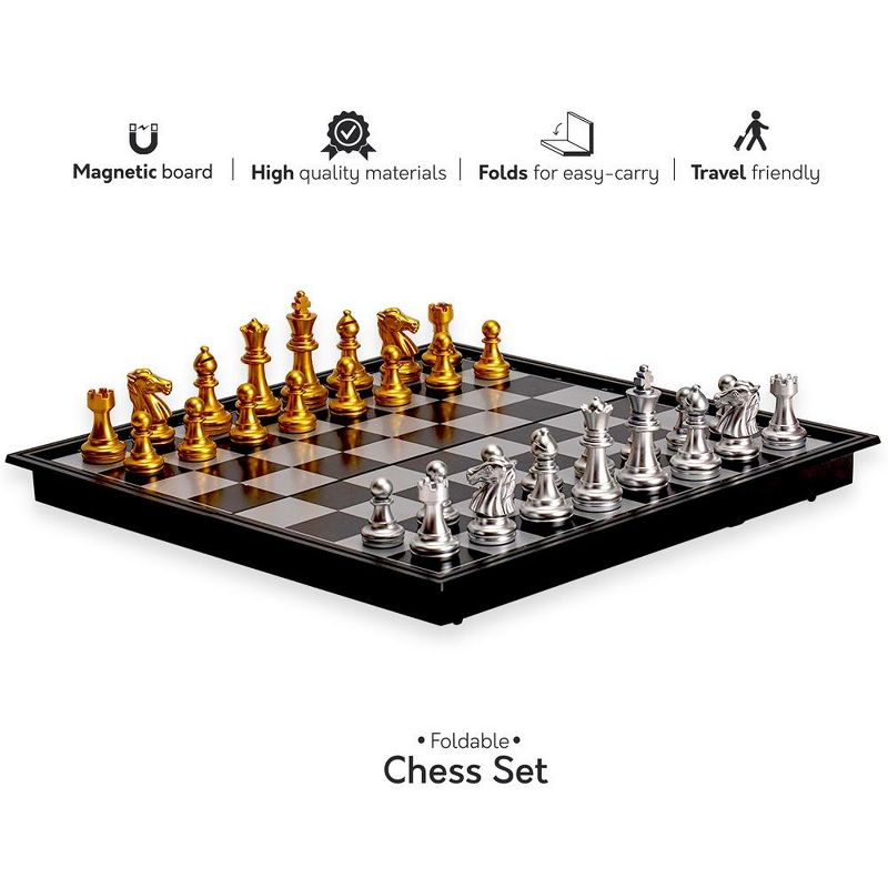 Big Mo's Toys Magnetic Travel Chess Set