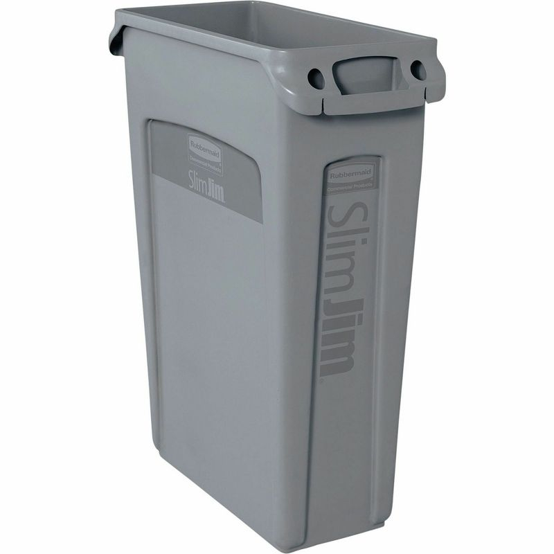 Rubbermaid Commercial Slim Jim 23-Gallon Vented Waste Container