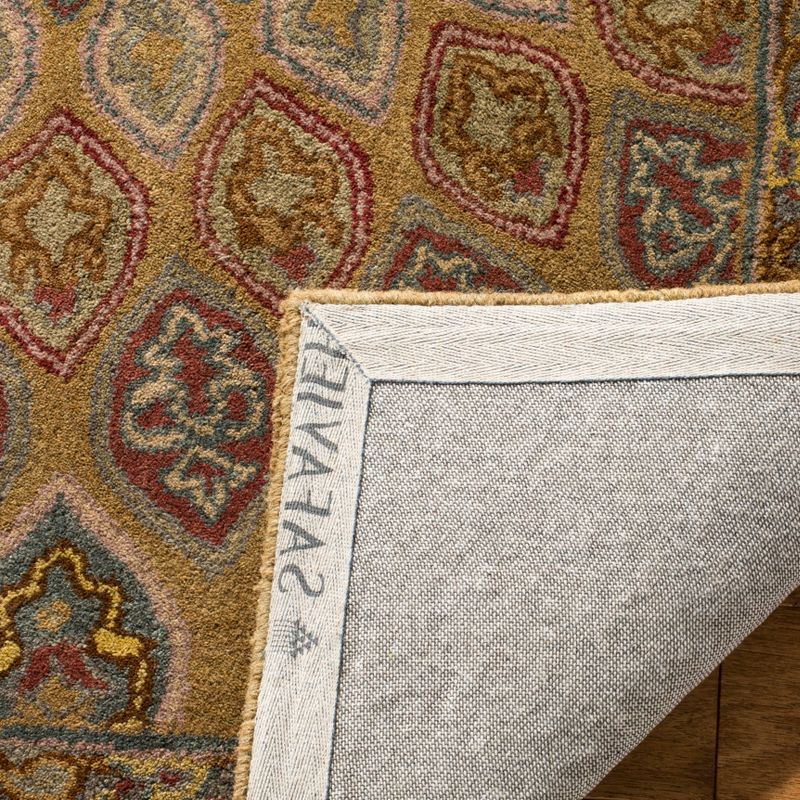 Heritage HG914 Hand Tufted Area Rug - Light Brown/Grey - 8'x10' - Safavieh.