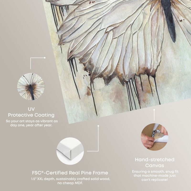 Art Remedy Neutral Beauty Chic Farmhouse Wall Art, 12" x 12", Gallery Wrapped