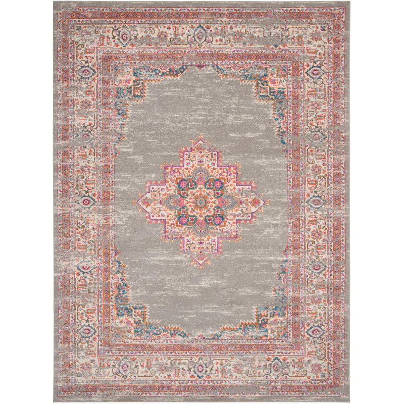 Nourison Passion 12' x 15' Grey Bohemian Indoor Rug