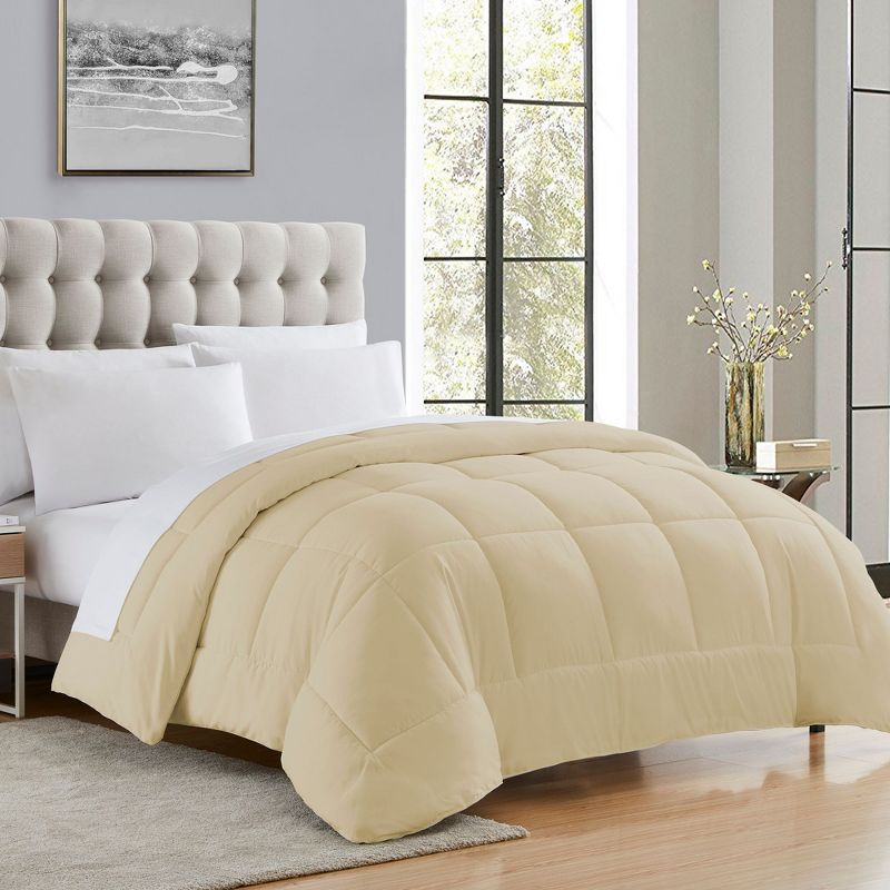 Sweet Home Collection Box Stitch Super Soft Single Comforter