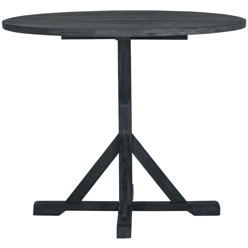Arcata Round Table - Indoor/Outdoor - PAT6735 - Dark Slate Gray - Safavieh