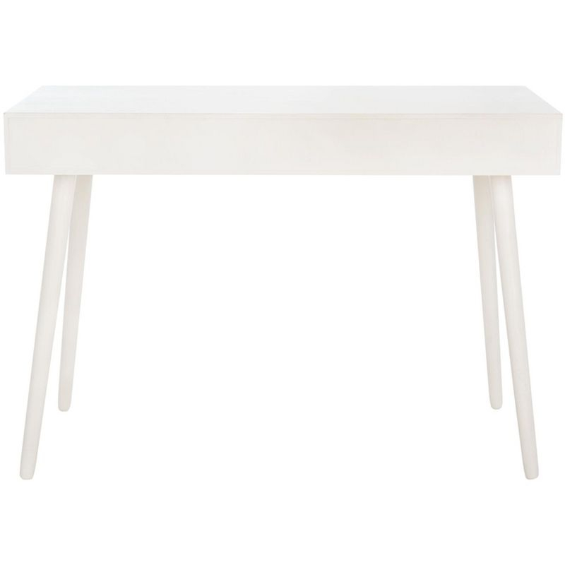 O'Dwyer 2 Drawer Desk - Distrssed White - Safavieh