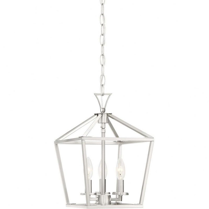 Savoy House Townsend 3 - Light Chandelier in  Satin Nickel