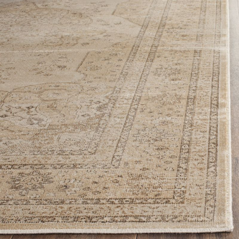 Vintage VTG158 Power Loomed Indoor Area Rug - Creme - 6'7"x9'2" - Safavieh.