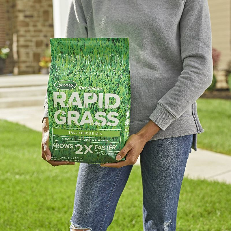 Scotts Turf Builder Rapid Grass Seed Tall Fescue Mix - 5.6lb