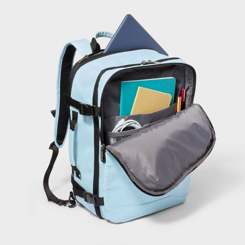 40L Travel Backpack With Expansion - Open Story™ Blue