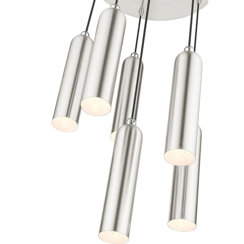 Livex Lighting Ardmore 6 - Light Pendant in  Brushed Nickel
