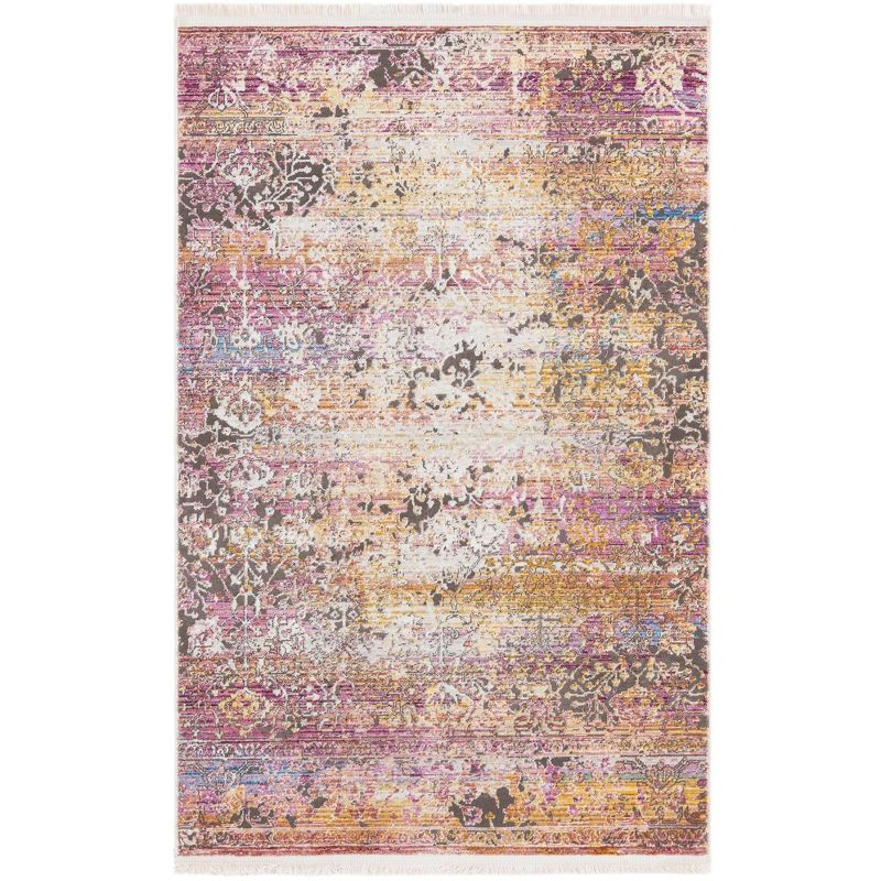 Unique Loom Deepa Collection Area Rug - Arte (3' 3" x 5' Rectangle Multi/Ivory)