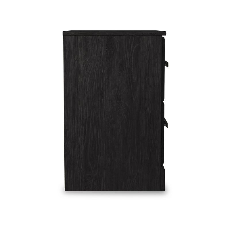 Signature Design by Ashley Casual Belachime 2 Drawer Nightstand, Black