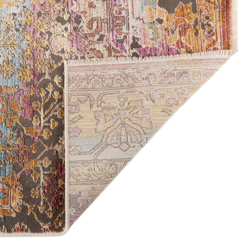 Unique Loom Deepa Collection Area Rug - Arte (3' 3" x 5' Rectangle Multi/Ivory)