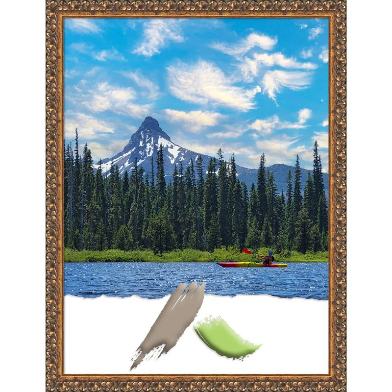 Amanti Art Antique Bronze Wood Picture Frame Opening Size 18x24 in.