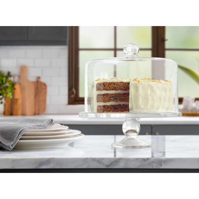 Artland Simplicity Cake Stand with Straight Sided Dome