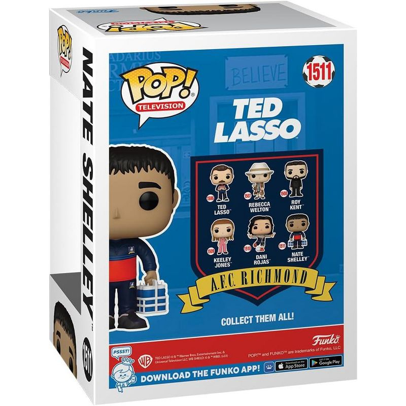 Funko Pop! TV: Ted Lasso - Nate Shelley with Water Vinyl Figure #1511 #70720