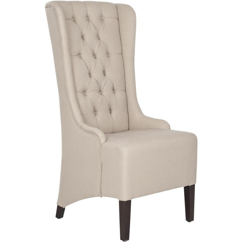 Becall 20"H Dining Chair - Taupe - Safavieh