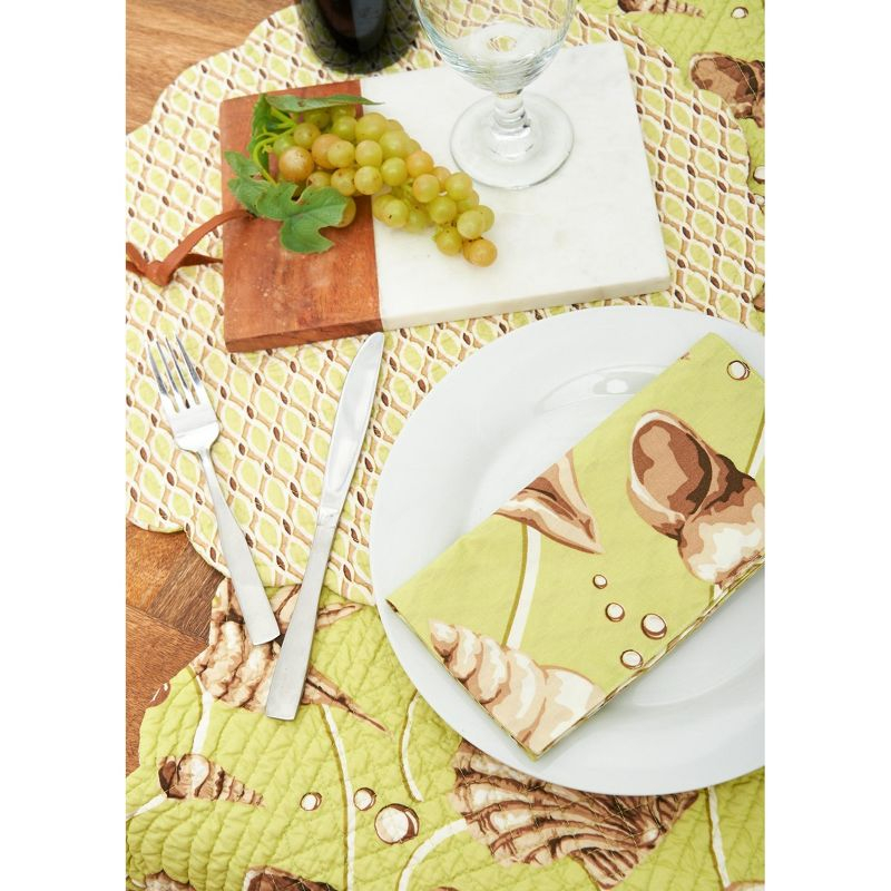 C&F Home Calypso Cotton Reversible Napkin Set of 6