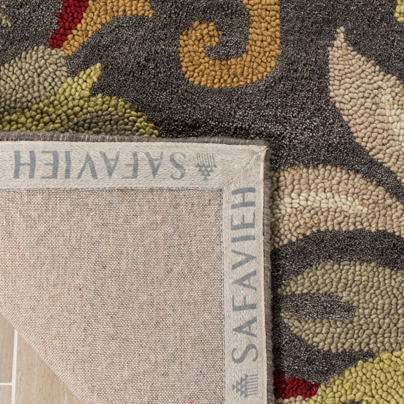 Jardin JAR459 Hand Tufted Area Rug - Dark Grey/Multi - 8'x10' - Safavieh.