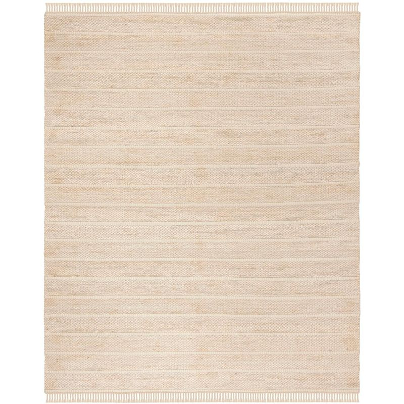 Natural Fiber NF550 Hand Woven Indoor Area Rug - Ivory/Ivory - 8'x10' - Safavieh.