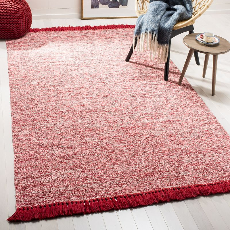 Montauk MTK610 Hand Woven Indoor Area Rug - Red - 5'x8' - Safavieh