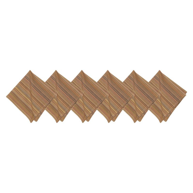 C&F Home Cedar Stripes Napkin Set of 6