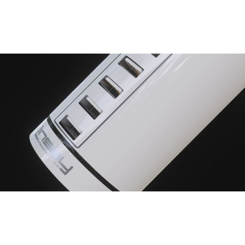 LINSAY SMART LED LAMP TOUCH with 6 USB Charging Station Multi color LED dimmeable