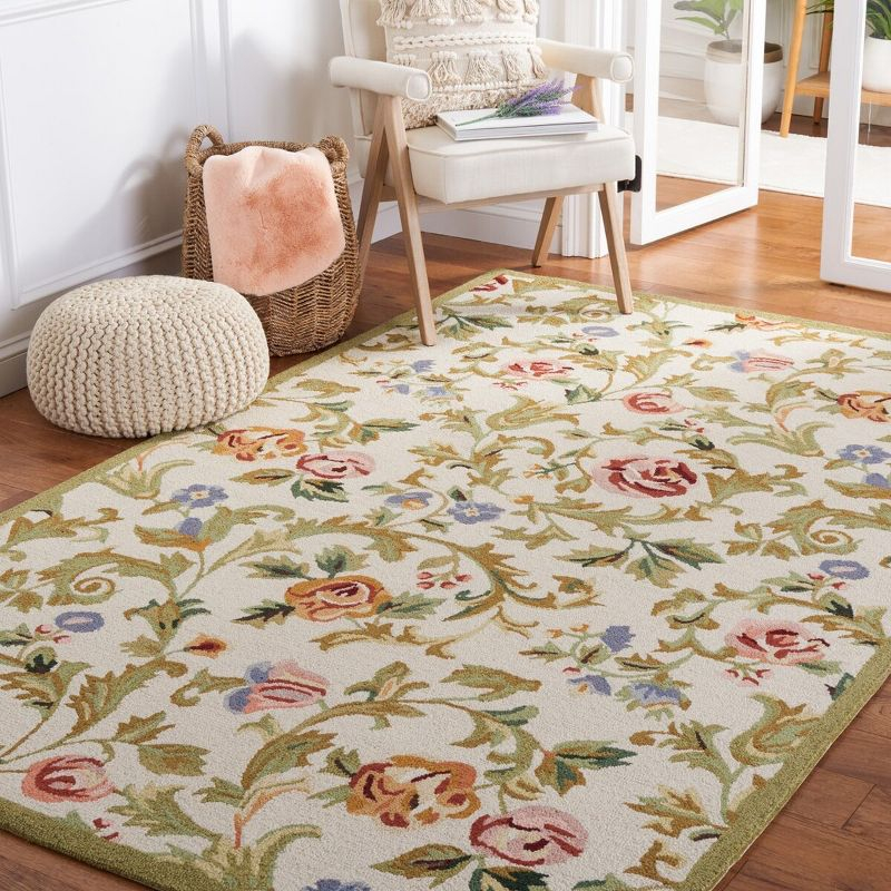 Chelsea HK310 Handmade Area Rug - 8'x10' - Ivory - Safavieh