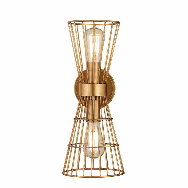 Z-Lite Alito 2 - Light Wall Light in  Rubbed Brass