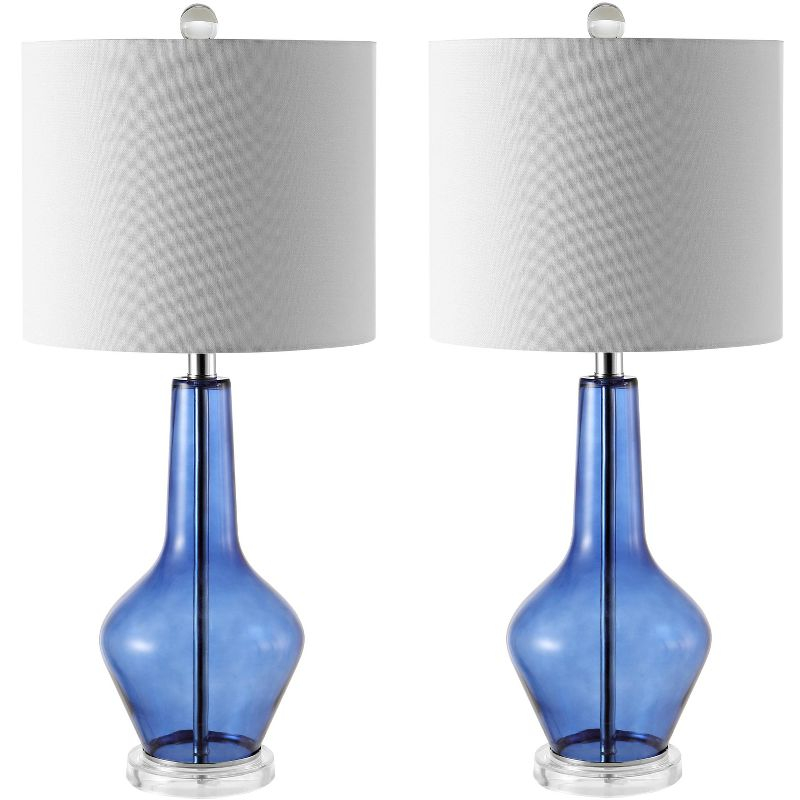Brisor Table Lamp (Set of 2) - 22 Inch Height - TBL4222 - Blue - Safavieh