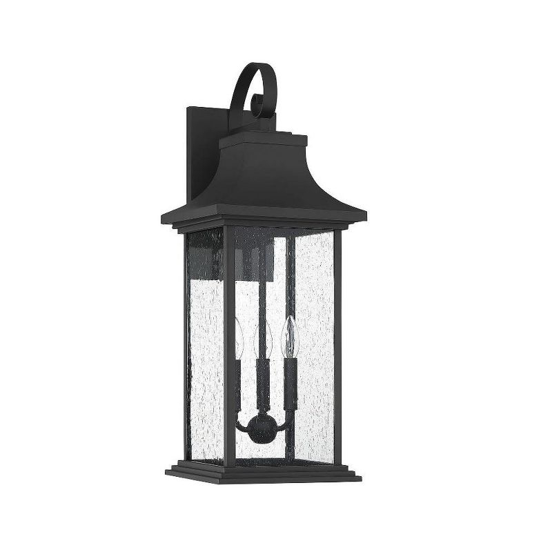 Savoy House Hancock 3 - Light Wall Light in  Matte Black