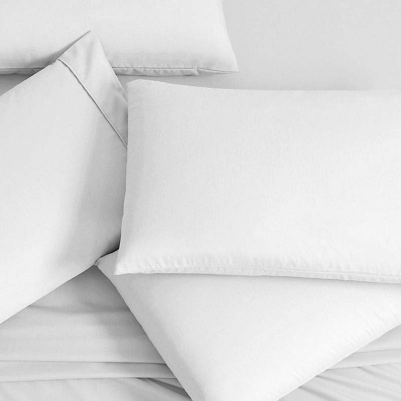 Swift Home | Basics 2-Piece Microfiber Pillowcase Set Bleach White King