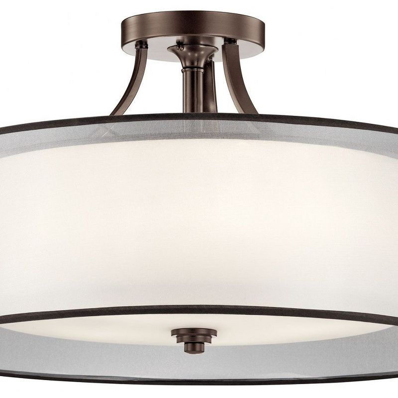 Kichler Lighting Lacey 5 - Light Semi-Flush Mount in  Mission Bronze