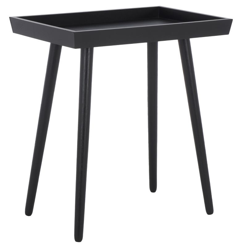 Nonie Tray Accent Table - Black - Safavieh