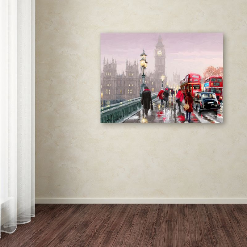Trademark Fine Art -The Macneil Studio 'Westminster Bridge' Canvas Art - 18''x24''