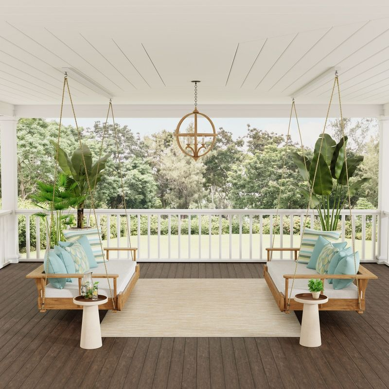 Nourison Essentials 8' x 10' Ivory Gold Indoor/Outdoor Rug