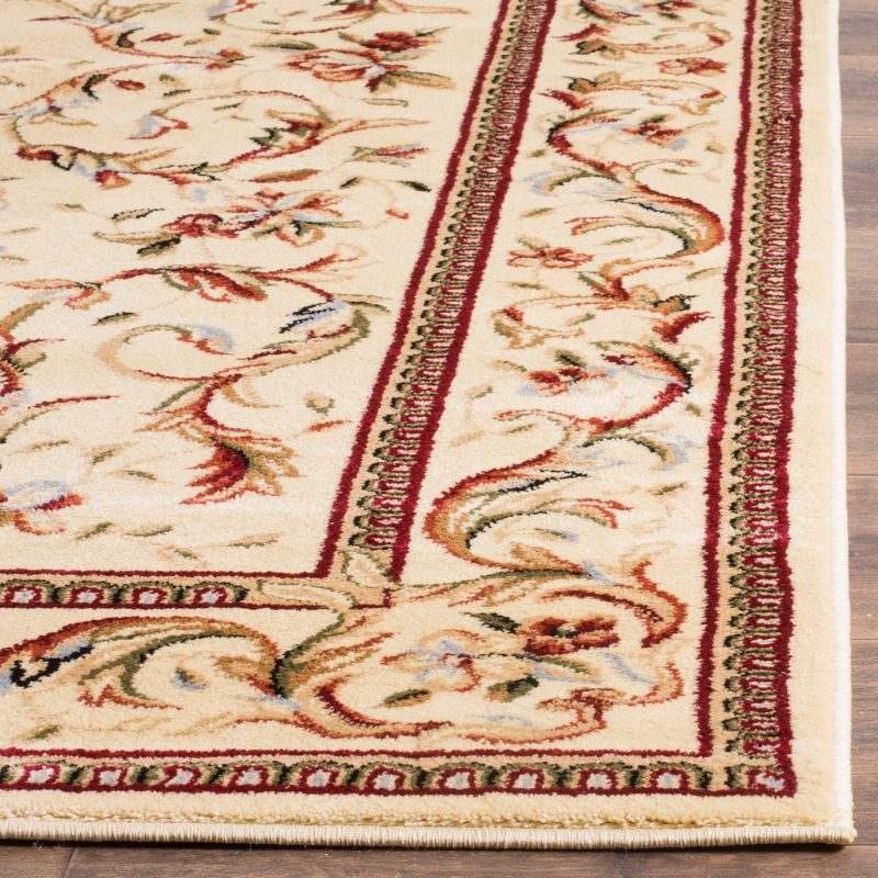 Lyndhurst LNH322 Power Loomed Area Rug - Ivory/Ivory - 5'3"x7'6" - Safavieh.
