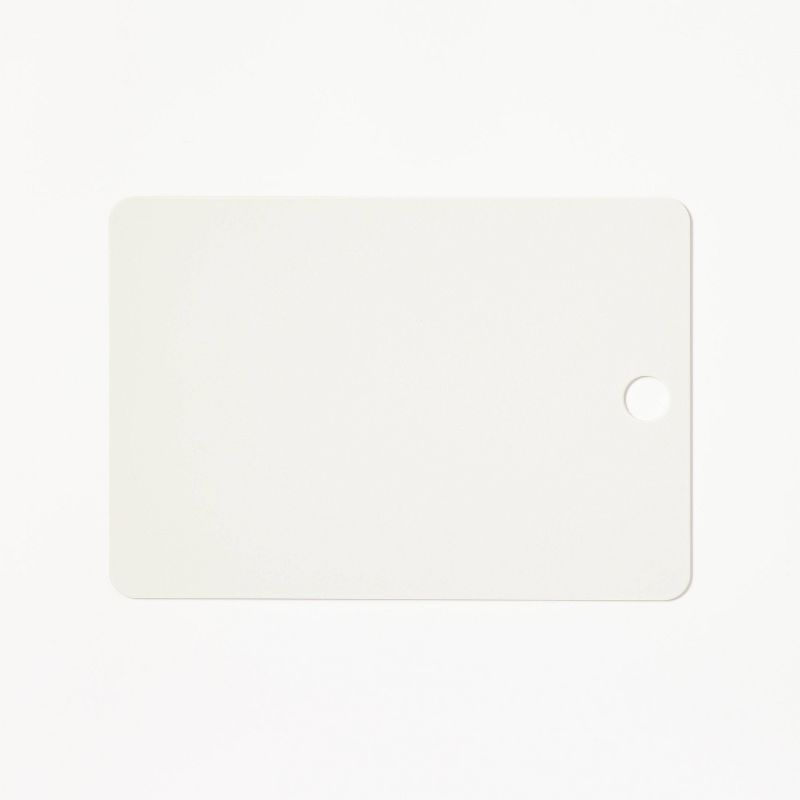 9"x13" Recycled Poly Essentials Cutting Board Vintage Cream - Figmint™: Reversible, Dishwasher-Safe