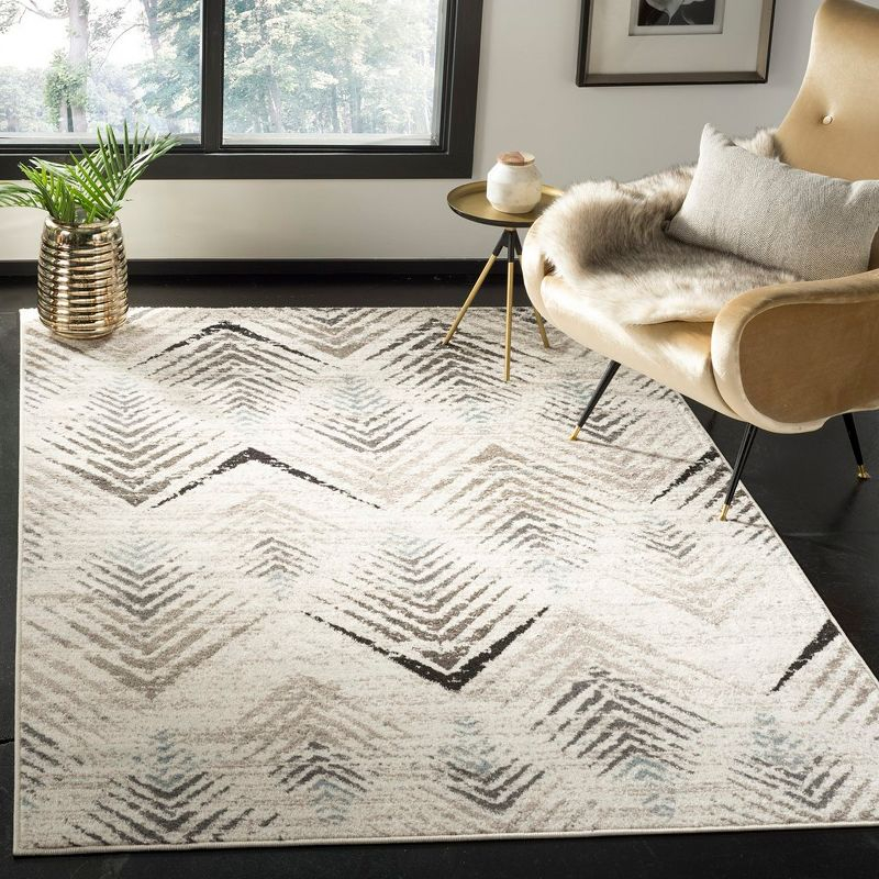 Amsterdam AMS110 Power Loomed Indoor Area Rug - Cream/Beige - 5'1"x7'6" - Safavieh