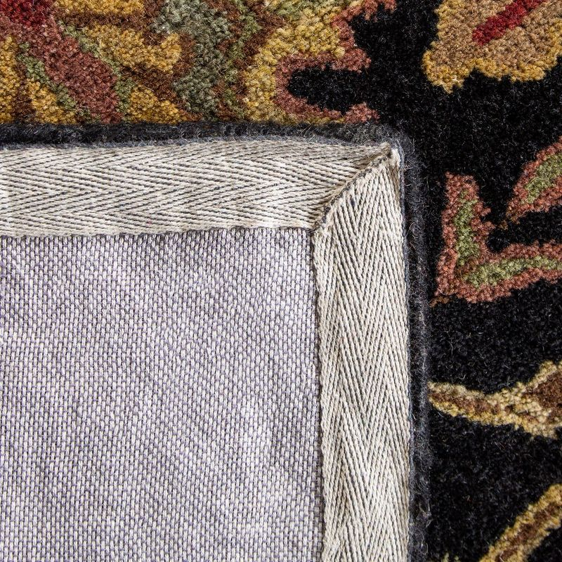 Classic CL359A Hand Tufted Accent Rug - Navy/Red - 2'x3' - Safavieh..