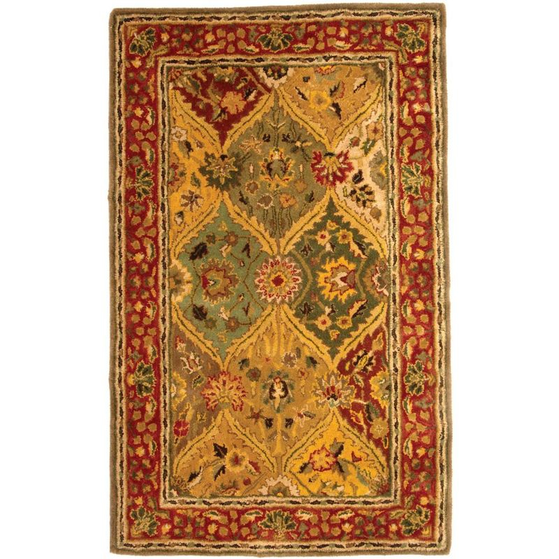 Heritage HG111 Handmade Accent Rug - 3'x5' - Multi - Safavieh