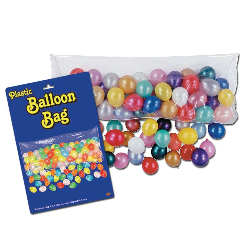 Beistle Balloon Drop Bag With 100 Balloons