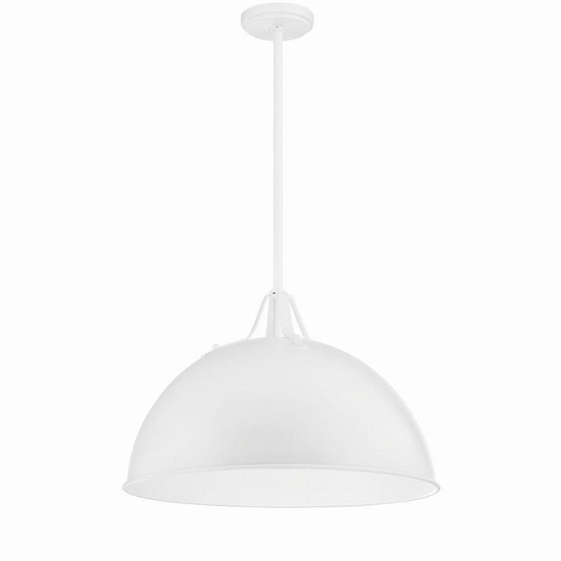 Crystorama Lighting Soto 1 - Light Pendant in  White