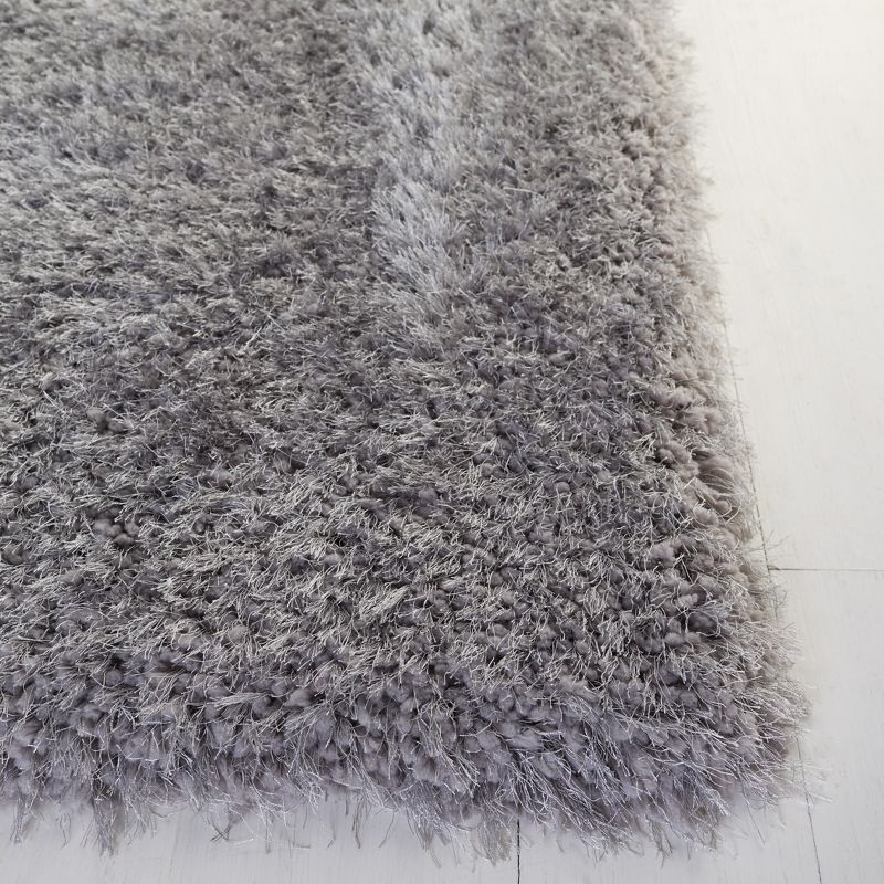 Luxe Shag SGX160 Hand Tufted Indoor Area Rug - Grey - 5'x8' - Safavieh