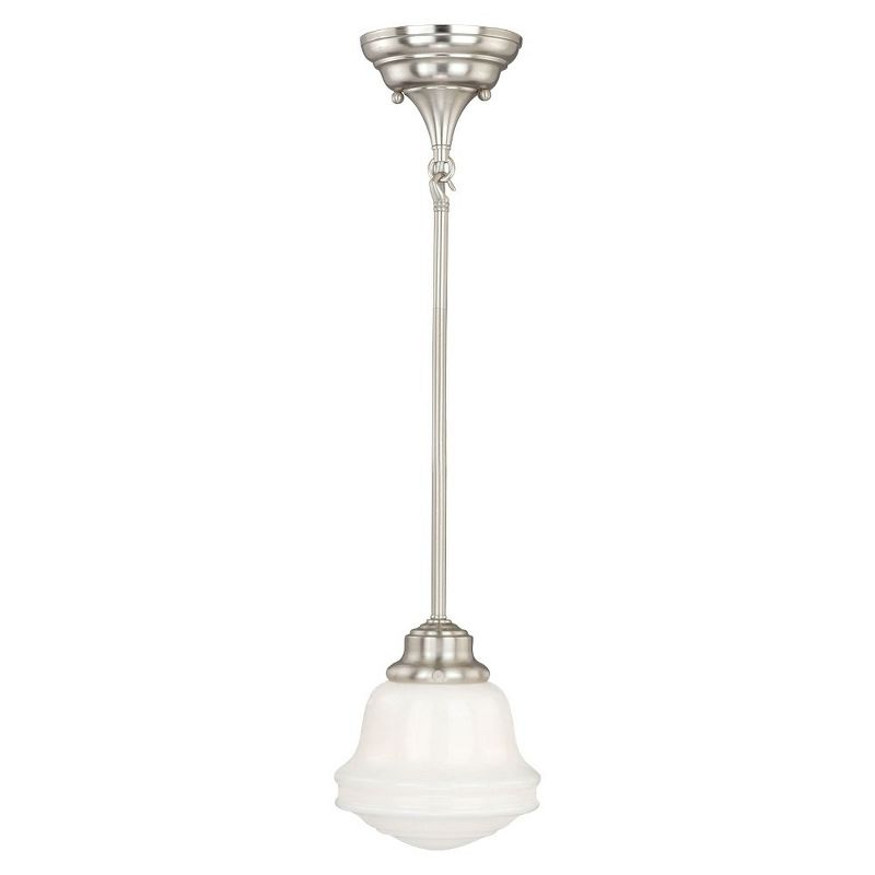 Vaxcel Huntley 1 - Light Pendant in  Satin Nickel