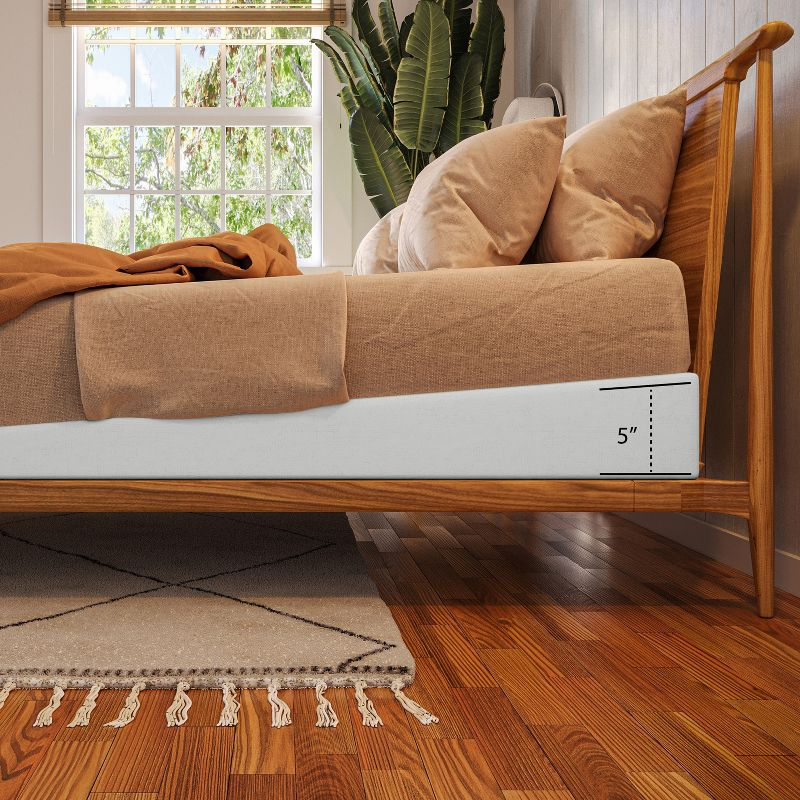 Avana Mattress Elevator - 5-Inch Size - Gentle Incline Under Mattress Support, 5", Twin