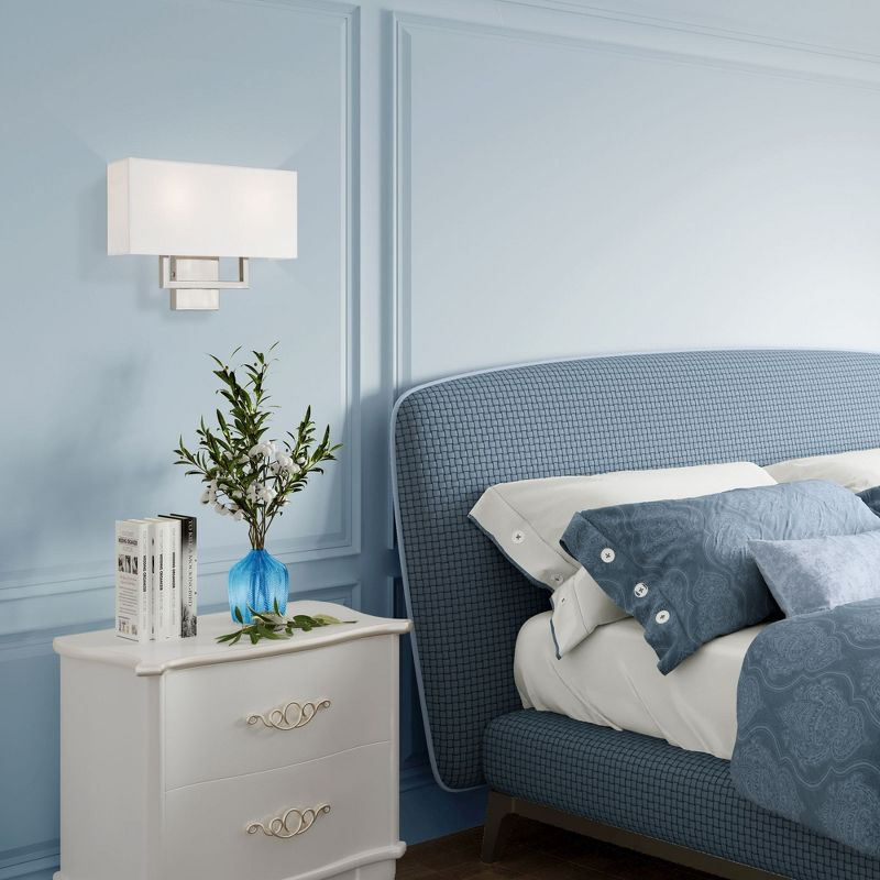 Livex Lighting Pierson 2 - Light Wall Light in  Brushed Nickel