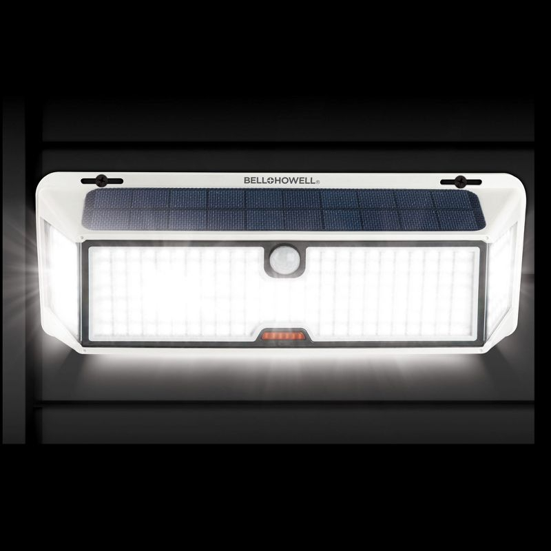 Bell + Howell Bionic Wall Light XL Pro – 1000 Lumens Solar Powered Motion Activated Outdoor LED Light