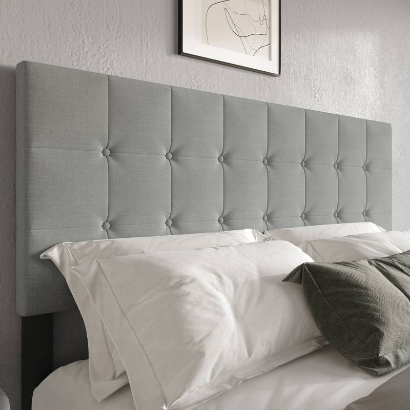 Home Design Full Ida Headboard Gray